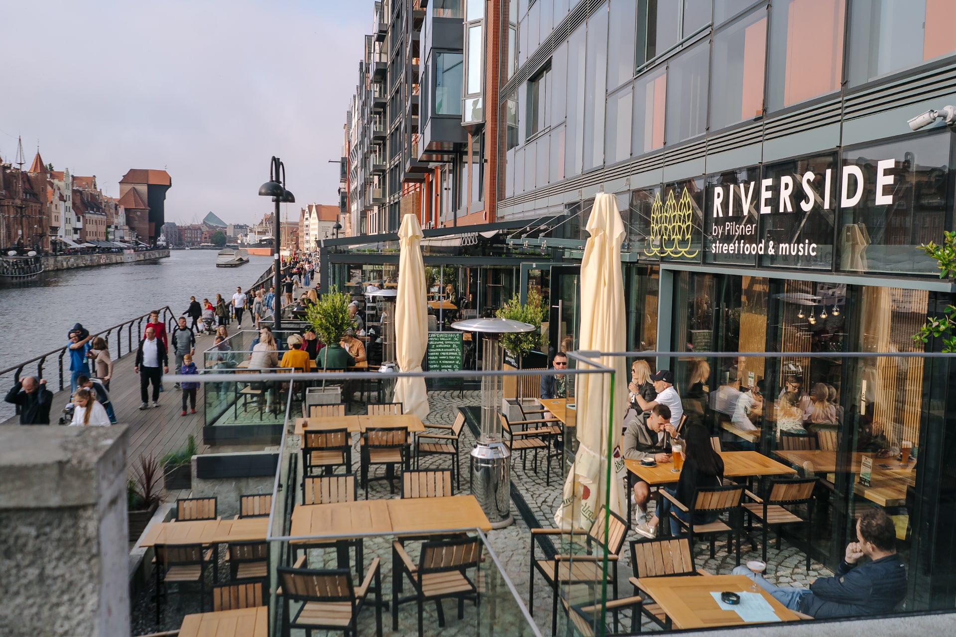. Riverside by Pilsner <br> street food & music
